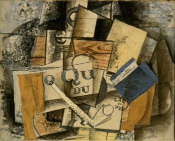 喬治 勃拉尅 Georges Braque abstract painting